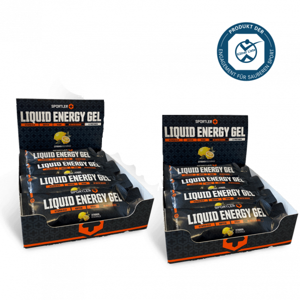 2 für 1 Liquid Energy Gel 12er Pack (12 x 55 ml)