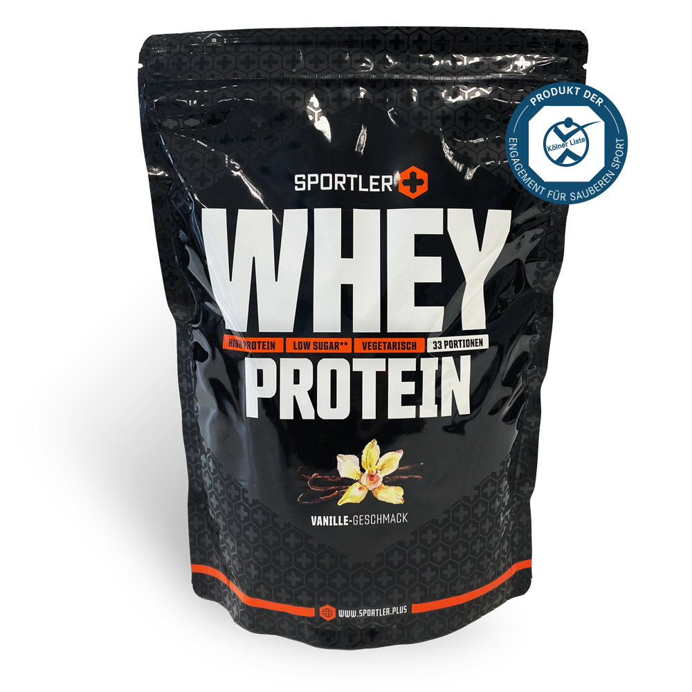 SportlerPlus Whey Protein Vanille | SportlerPlus Shop
